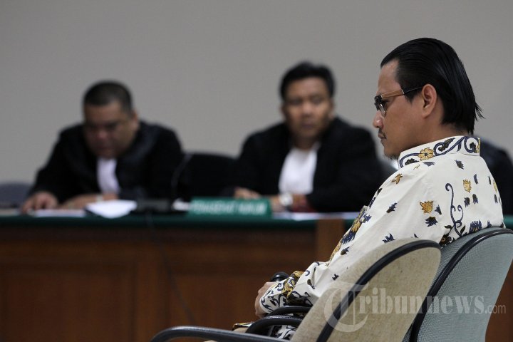 Riefan Avrian Jalani Sidang Perdana