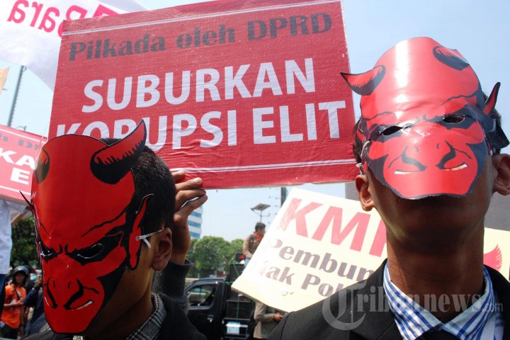 Demo Tolak RUU Pilkada Melalui DPRD