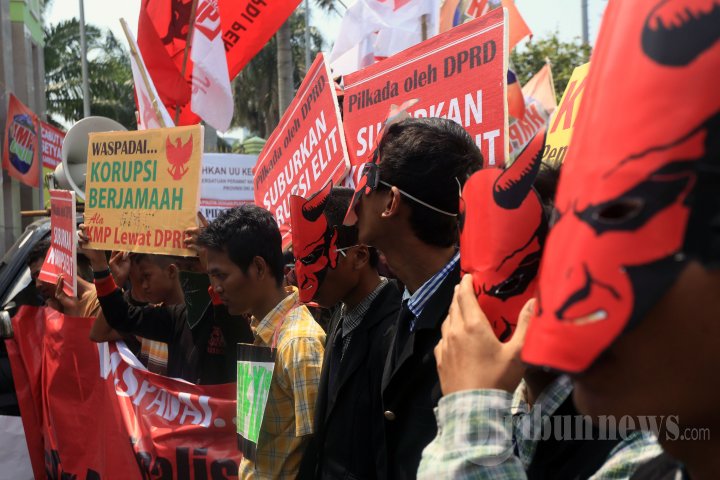 Demo Tolak Pilkada Melalui DPRD