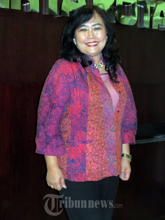 Meyritha Maryanie Kunjungi Warta Kota