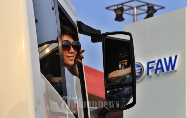 Truk FAW Berbahan Bakar CNG