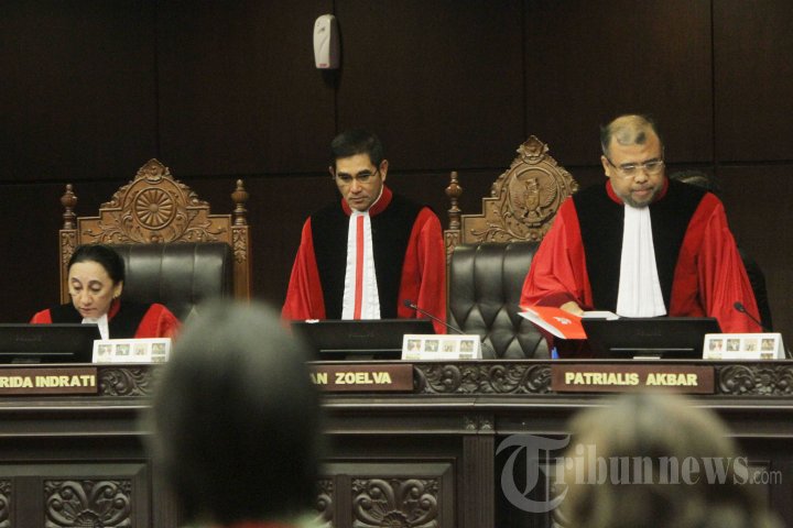 Mahkamah Konstitusi Tolak Gugatan Uji Materi UU MD3