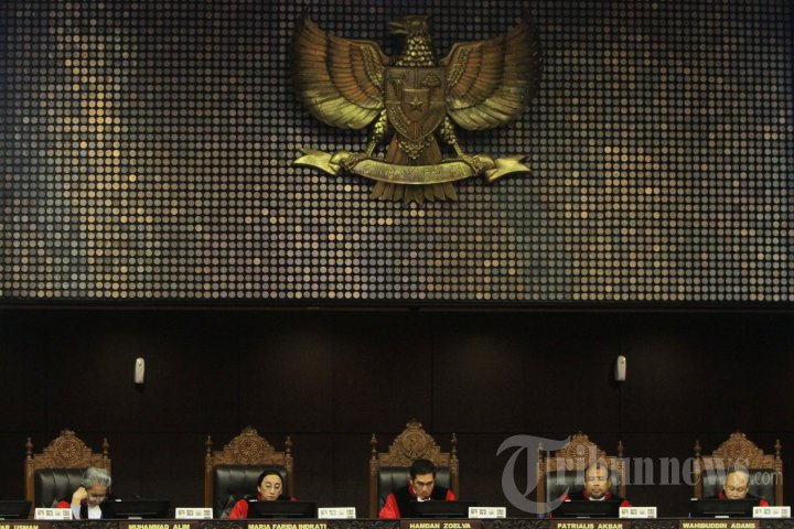 Mahkamah Konstitusi Tolak Gugatan Uji Materi UU MD3