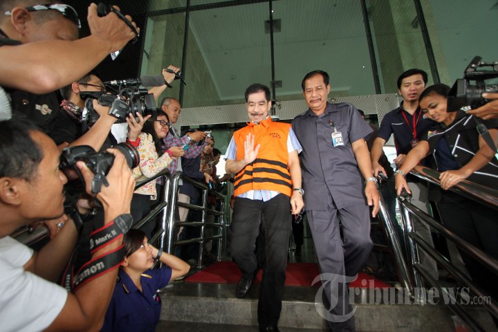 Romi Herton Wali Kota Palembang Diperiksa KPK