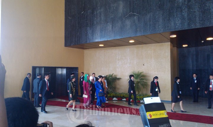 SBY Hadiri Sumpah Wakil Rakyat di DPR RI