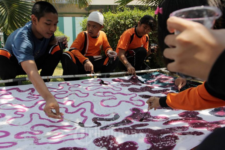 Batik Ciprat Karya Anak SLB