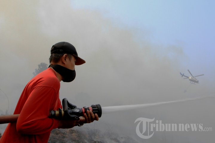 Kebakaran Lahan di Palembang