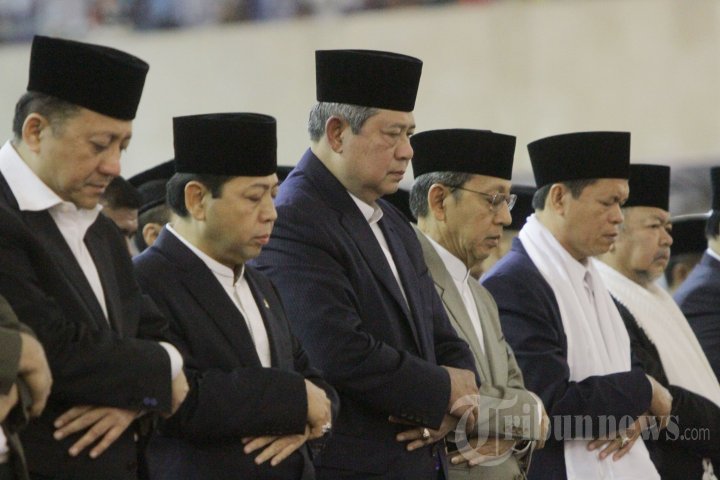 Presiden SBY Salat Idul Adha di Masjid Istiqlal