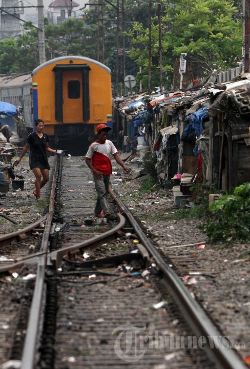 Pemukiman Bantaran Rel