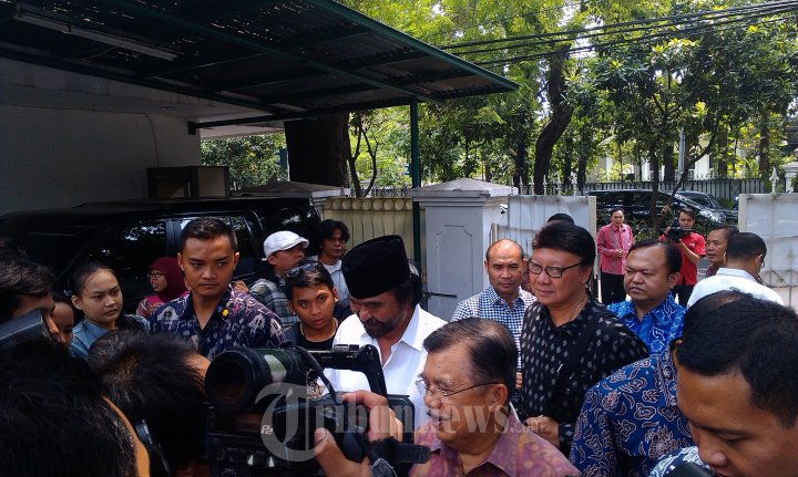 Jusuf Kalla Usai Pertemuan Dengan Megawati