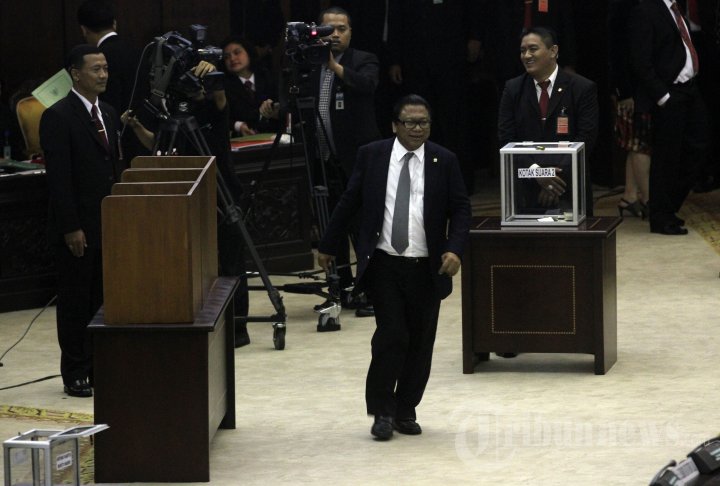 Voting Pemilihan Pimpinan MPR RI