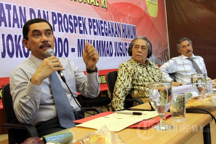 Diskusi Penegakan Hukum Pemerintahan Jokowi-JK