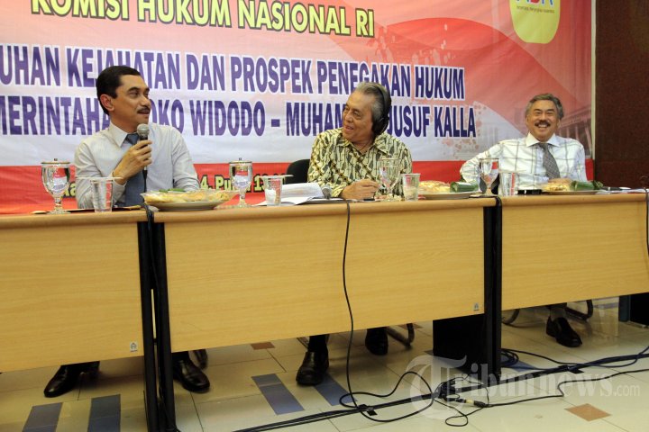 Diskusi Penegakan Hukum Pemerintahan Jokowi-JK