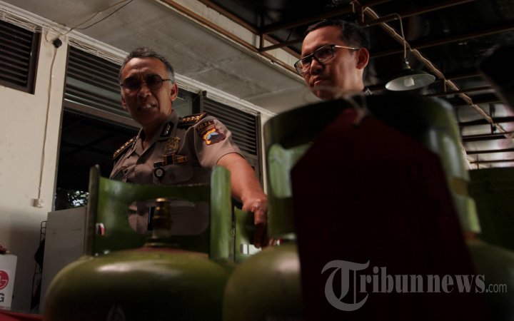 Tabung Gas Oplosan Disita Polda Jateng