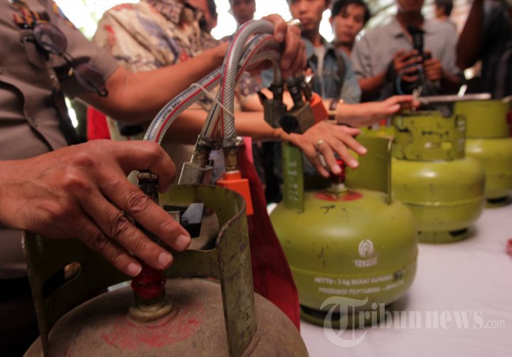 Tabung Gas Oplosan Disita Polda Jateng