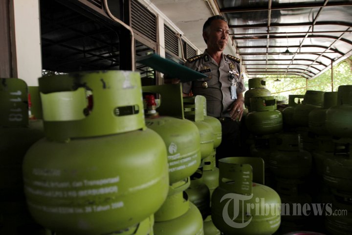 Tabung Gas Oplosan Disita Polda Jateng