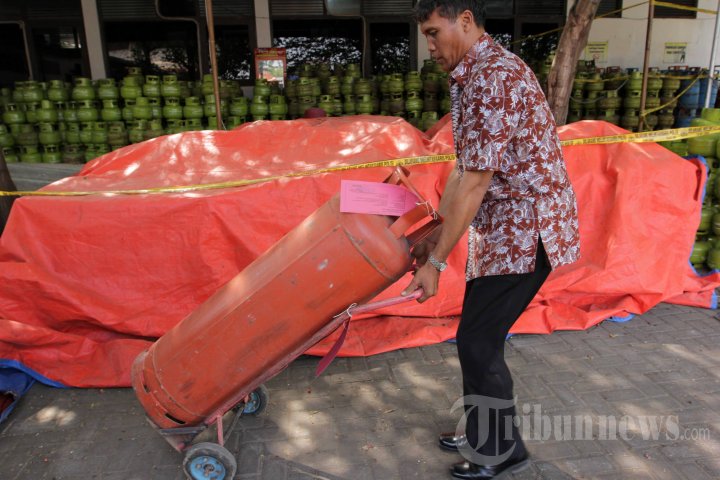 Tabung Gas Oplosan Disita Polda Jateng