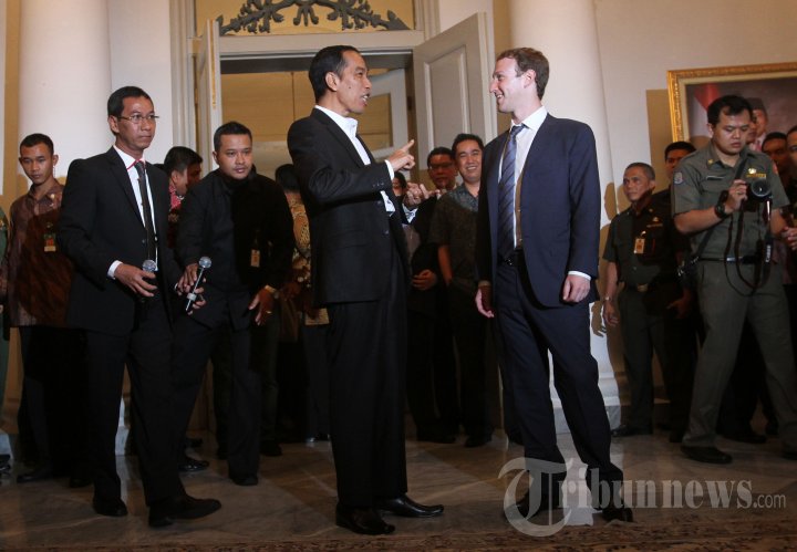 Pendiri Facebook Temui Jokowi
