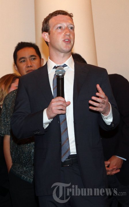 Mark Zuckerberg Pendiri Facebook Temui Jokowi