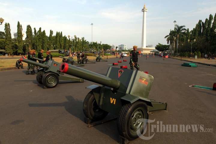 Geladi Bersih Penembakan Kehormatan