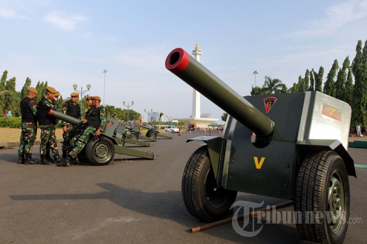 Geladi Bersih Penembakan Kehormatan