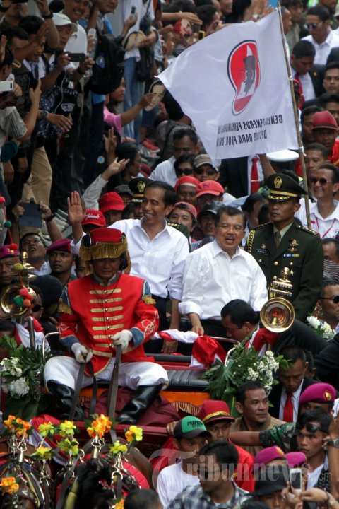 Kirab Syukuran Rakyat Jokowi-JK