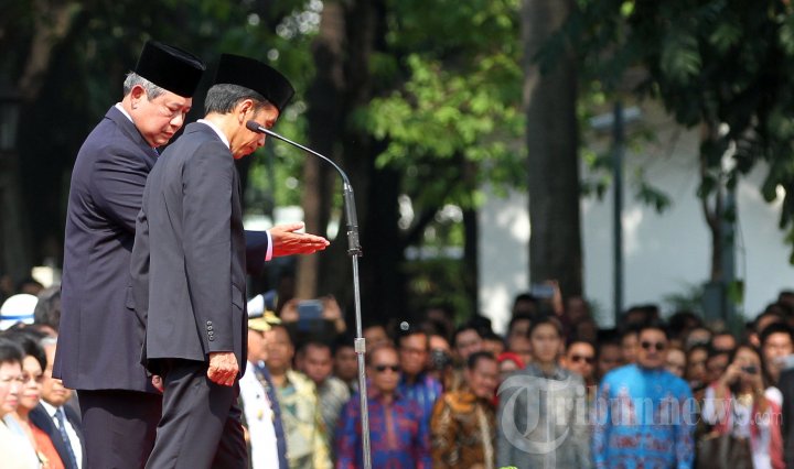Pisah Sambut SBY-Jokowi