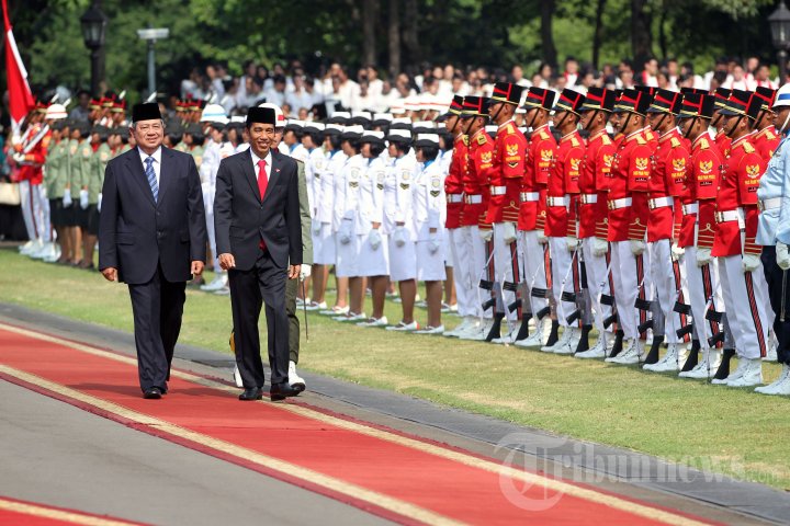 Pisah Sambut SBY-Jokowi
