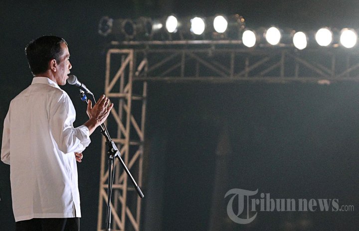 Presiden Jokowi Hadiri Syukuran Rakyat