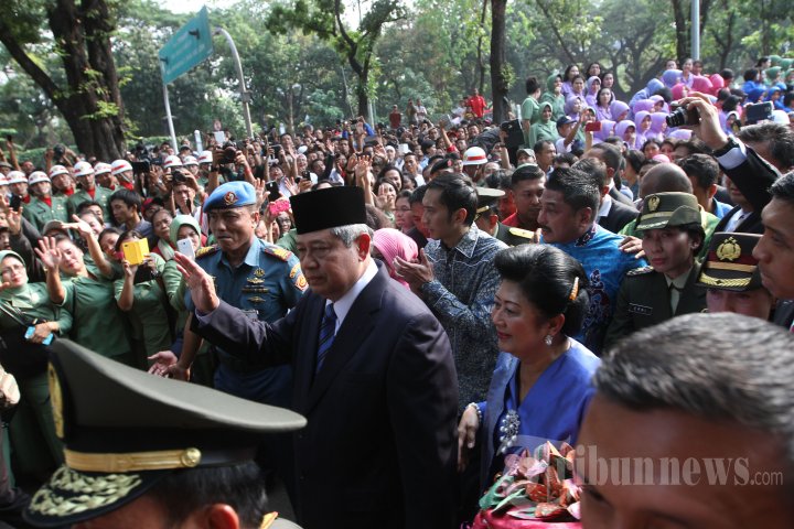 Pisah Sambut SBY-Jokowi