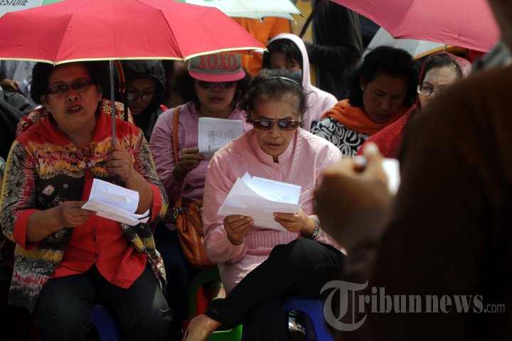 Ibadah Minggu di Depan Istana Merdeka