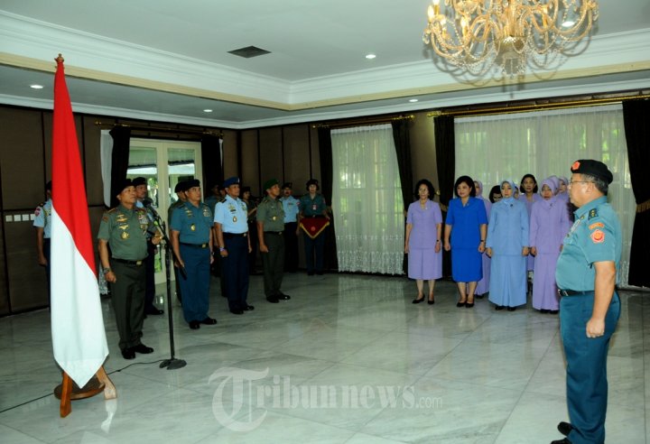 22 Perwira Tinggi TNI Naik Pangkat
