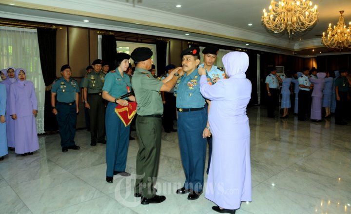 22 Perwira Tinggi TNI Naik Pangkat