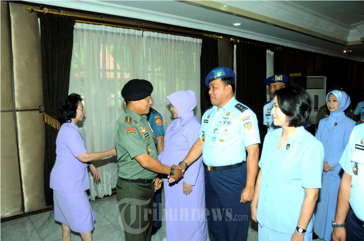 22 Perwira Tinggi TNI Naik Pangkat
