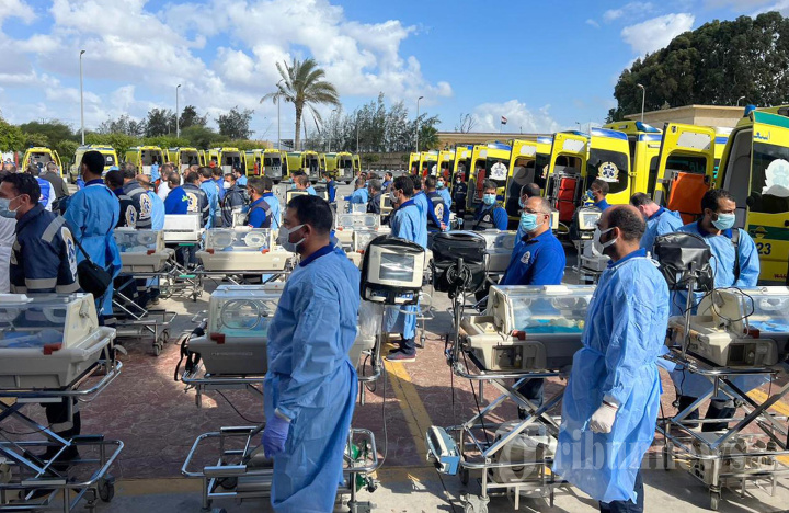 28 Bayi Prematur Gaza Dievakuasi ke New Capital Hospital Kairo