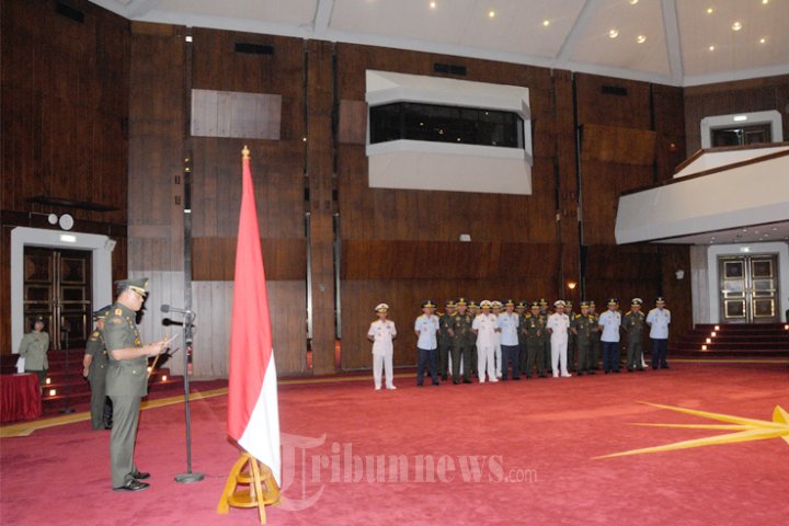 36 Perwira Tinggi TNI Naik Pangkat