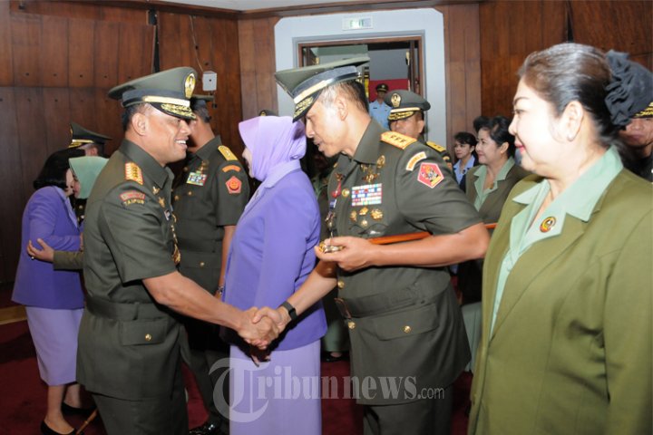 36 Perwira Tinggi TNI Naik Pangkat