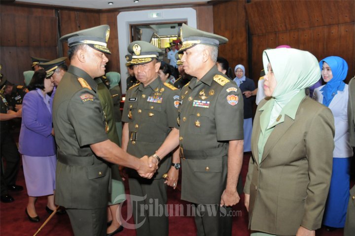 36 Perwira Tinggi TNI Naik Pangkat