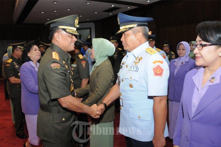 36 Perwira Tinggi TNI Naik Pangkat