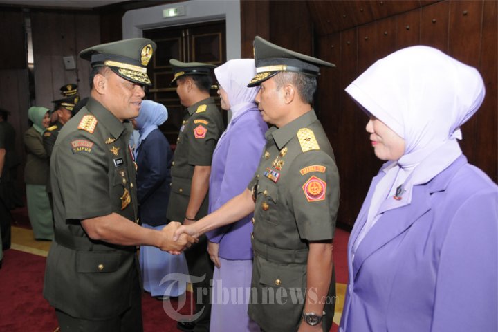 36 Perwira Tinggi TNI Naik Pangkat