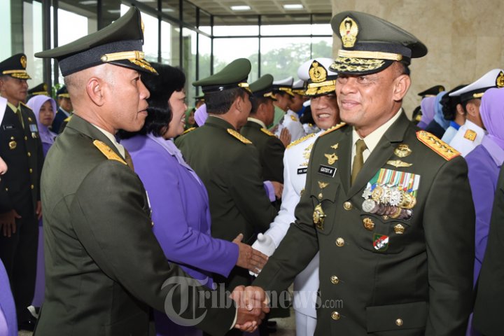 37 Pati TNI Naik Pangkat