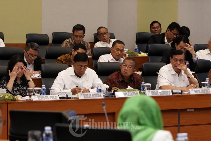 4 Menko Raker Banggar DPR Bahas RAPBN 2017