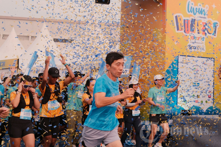 5500 Pelari Ramaikan Livin by Mandiri Run Fest