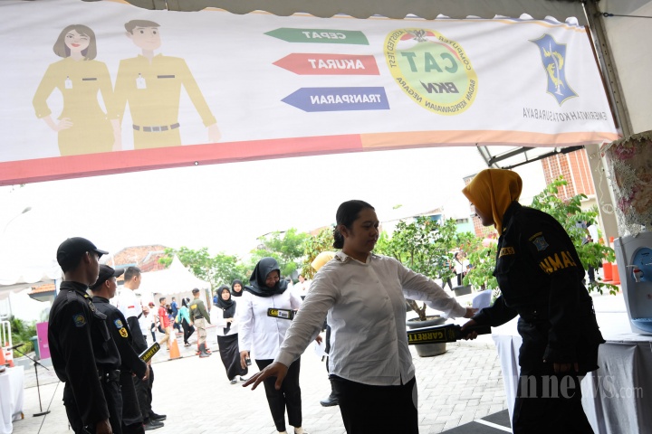 5595 Peserta Mengikuti Tes CPNS Pemkot Surabaya