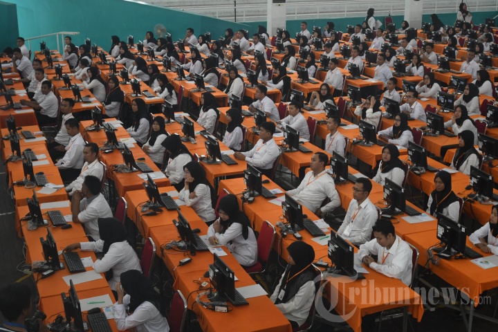 5595 Peserta Mengikuti Tes CPNS Pemkot Surabaya