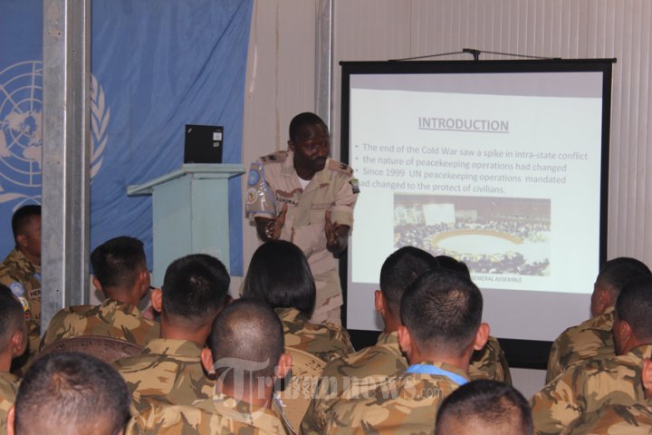 60 Prajurit TNI Ikuti Induction Training di Darfur