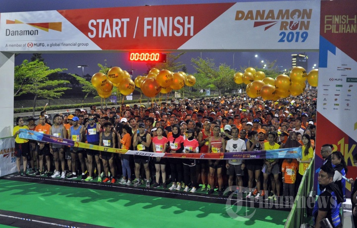 6000 Peserta Meriahkan Danamon Run 2019
