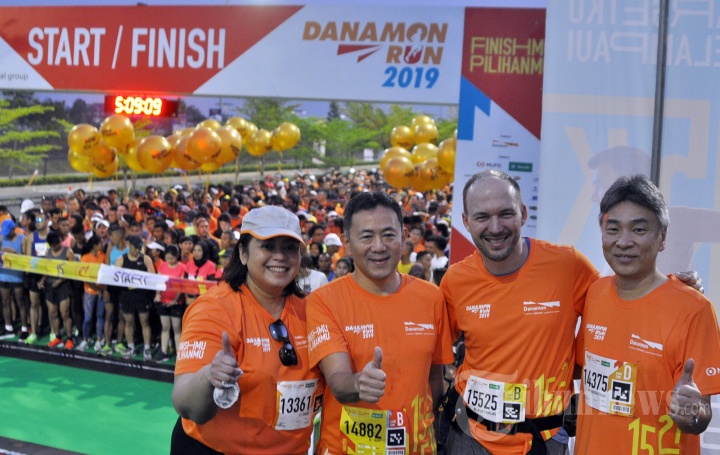 6000 Peserta Meriahkan Danamon Run 2019