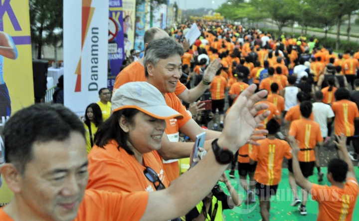 6000 Peserta Meriahkan Danamon Run 2019