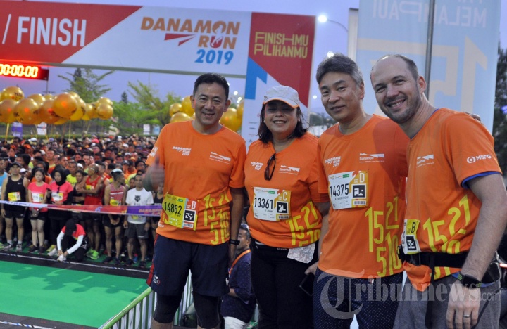 6000 Peserta Meriahkan Danamon Run 2019